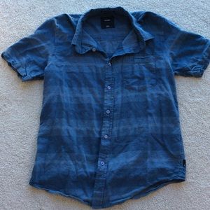 Tavik blue stripe shirt